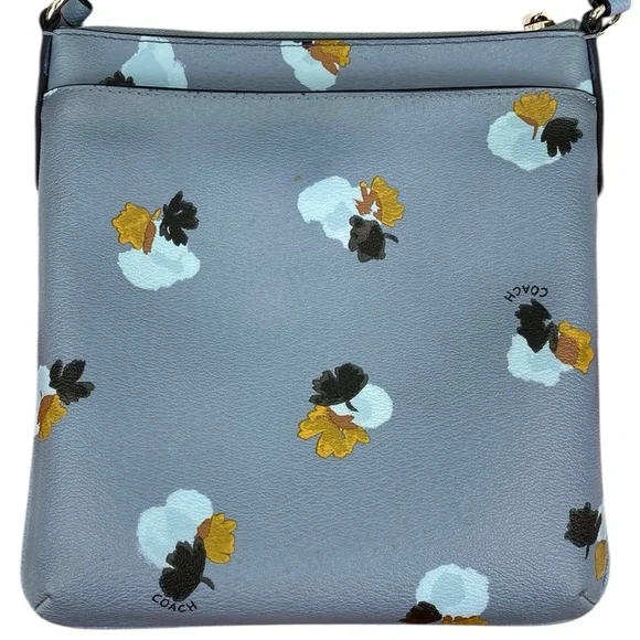 Coach GUC Cornflower Field Flora Floral Print Crossbody Bag - Picture 10 of 17